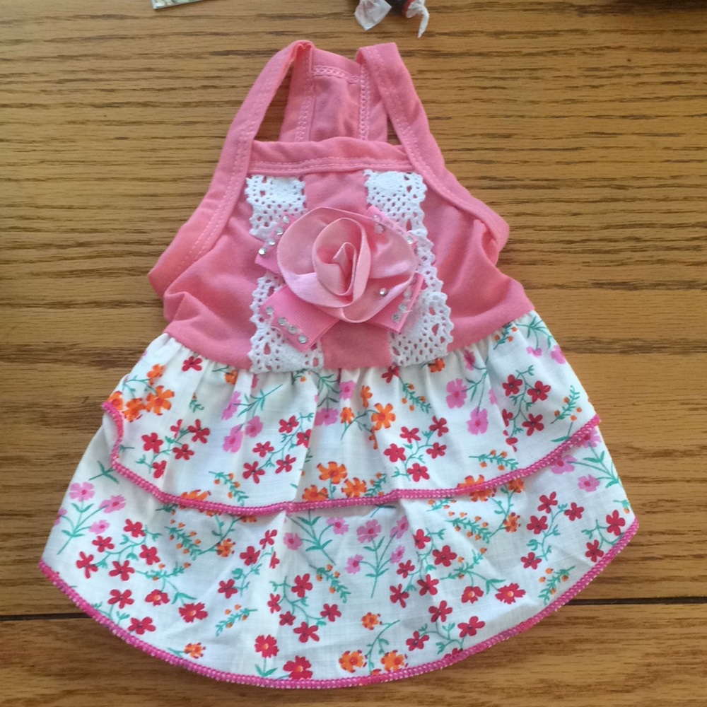 Adorable dog sun dress